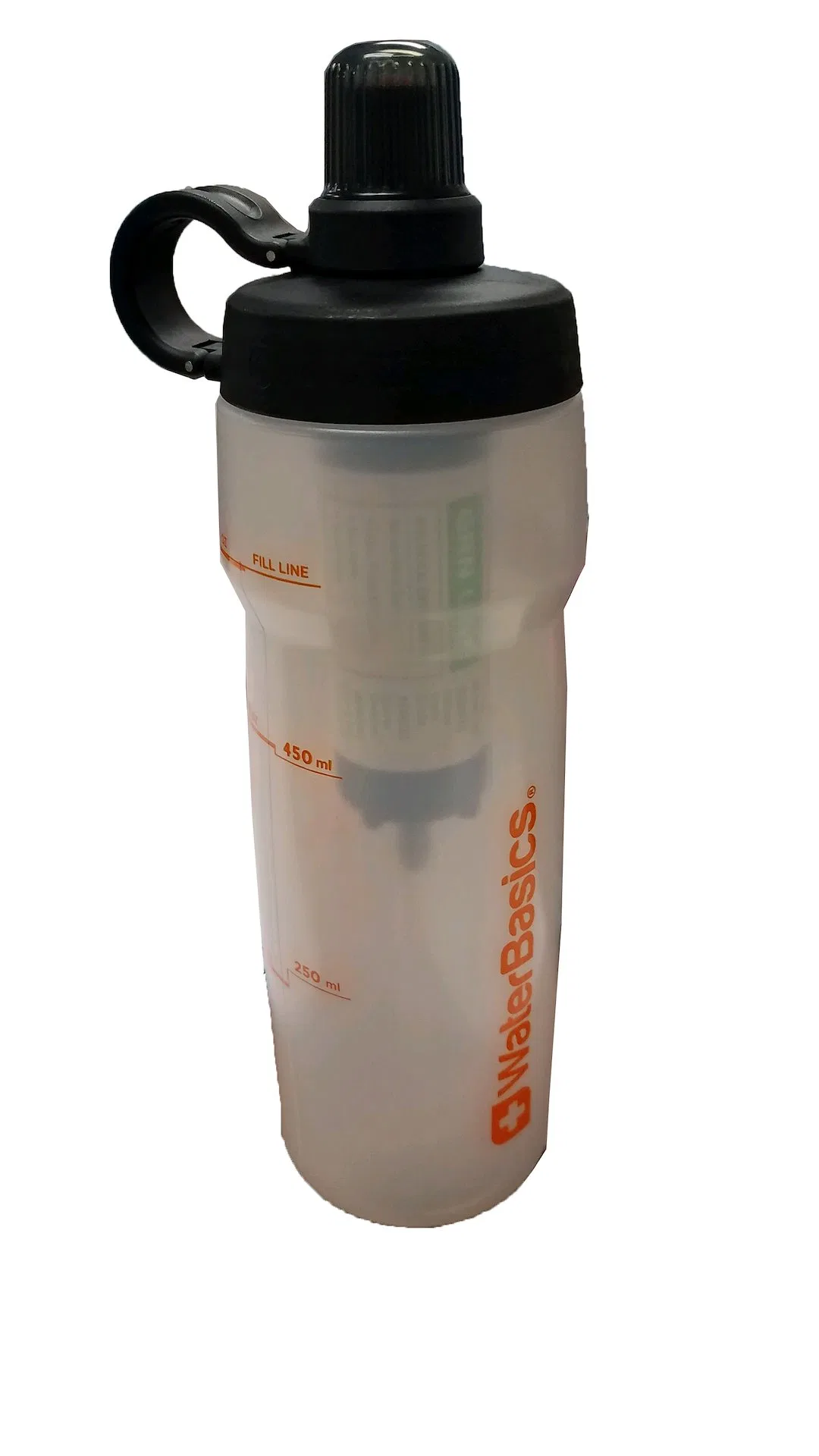 73240 – READY AMER Water Bottle, 20 Ounce Capacity Flip Sip Lid With Straw Non Insulated Without Handle Clear With Re...
